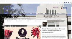 Desktop Screenshot of bibliotecanacional.gov.co